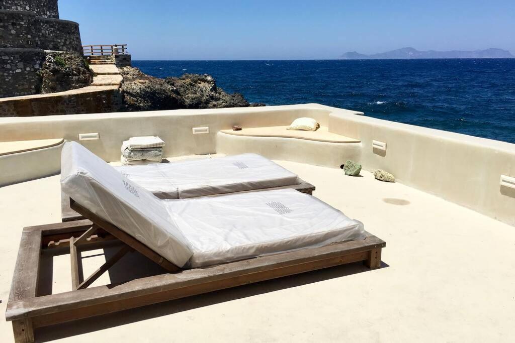 Poseidon House Villa Mandrákion Eksteriør bilde