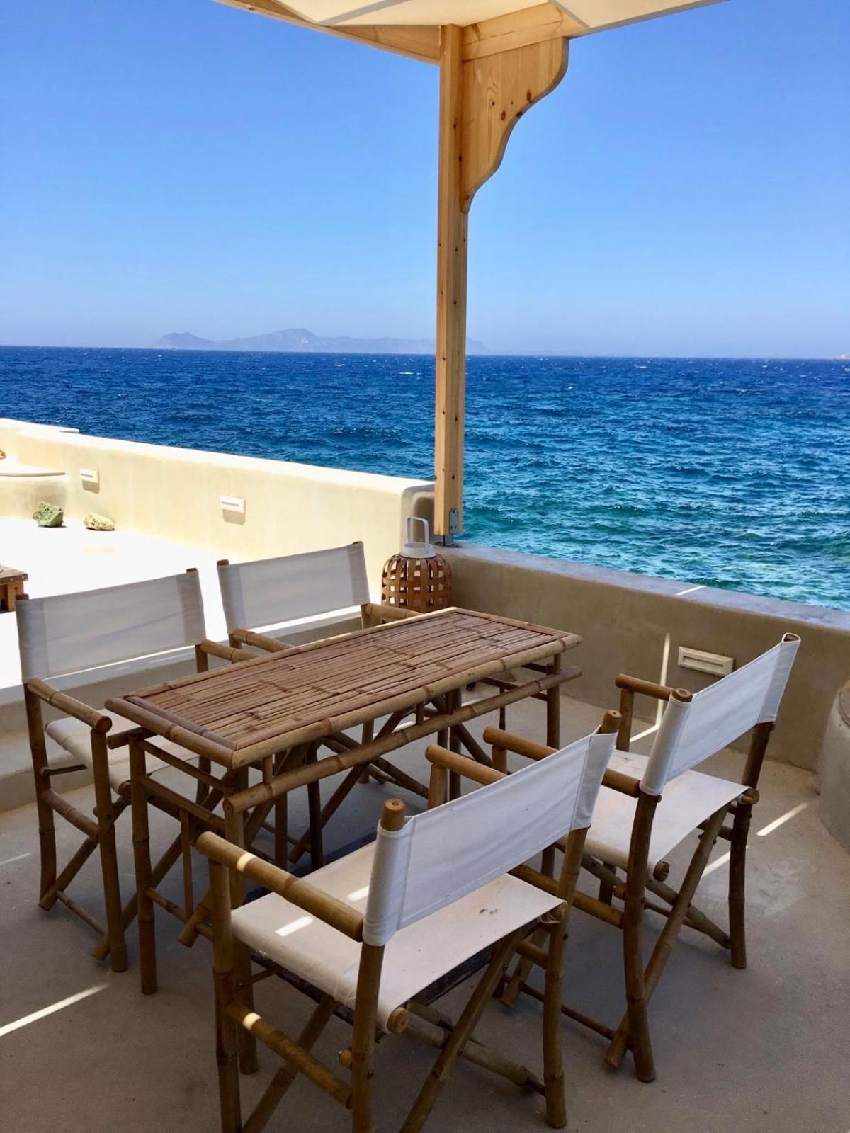 Poseidon House Villa Mandrákion Eksteriør bilde